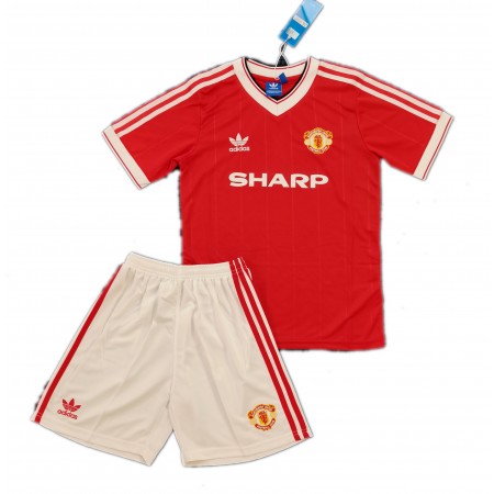 Maillot de Foot Manchester United Retro Enfant Domicile 1984